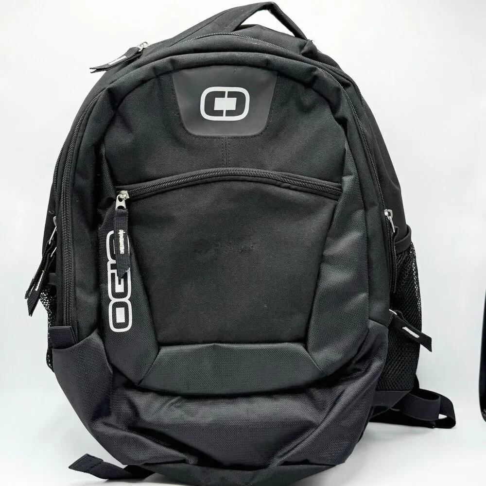 OGIO Rogue Black Back Laptop Pack Multiple Zippers and Sleeves for Organization